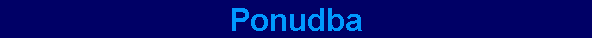 Ponudba